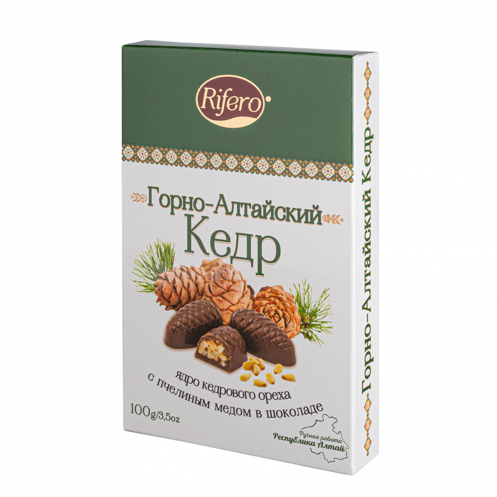  Риф и ко Конфеты "Горно-Алтайский кедр" 100г  в Бийске