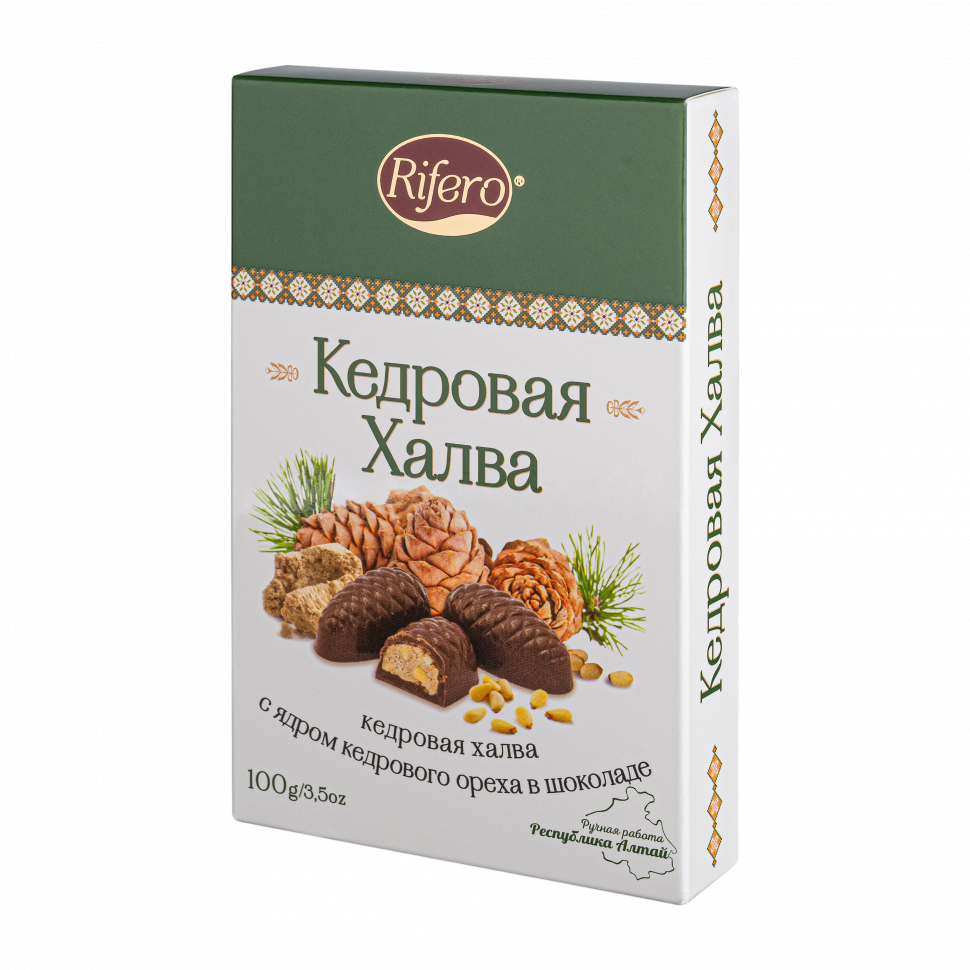  Риф и ко Конфеты "Кедровая халва" 100г   в Бийске