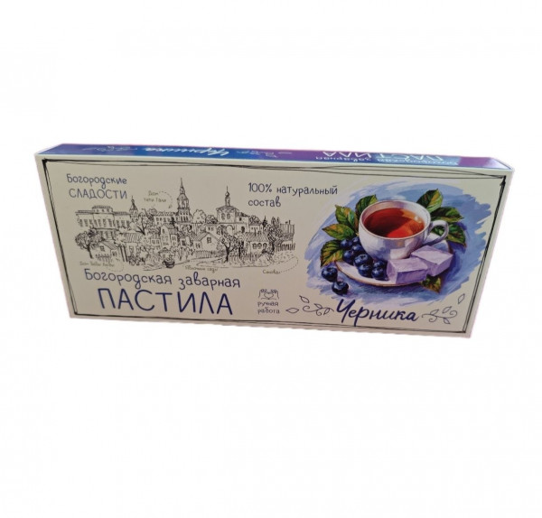 №1 Пастила заварная "Черника", 250г в Бийске